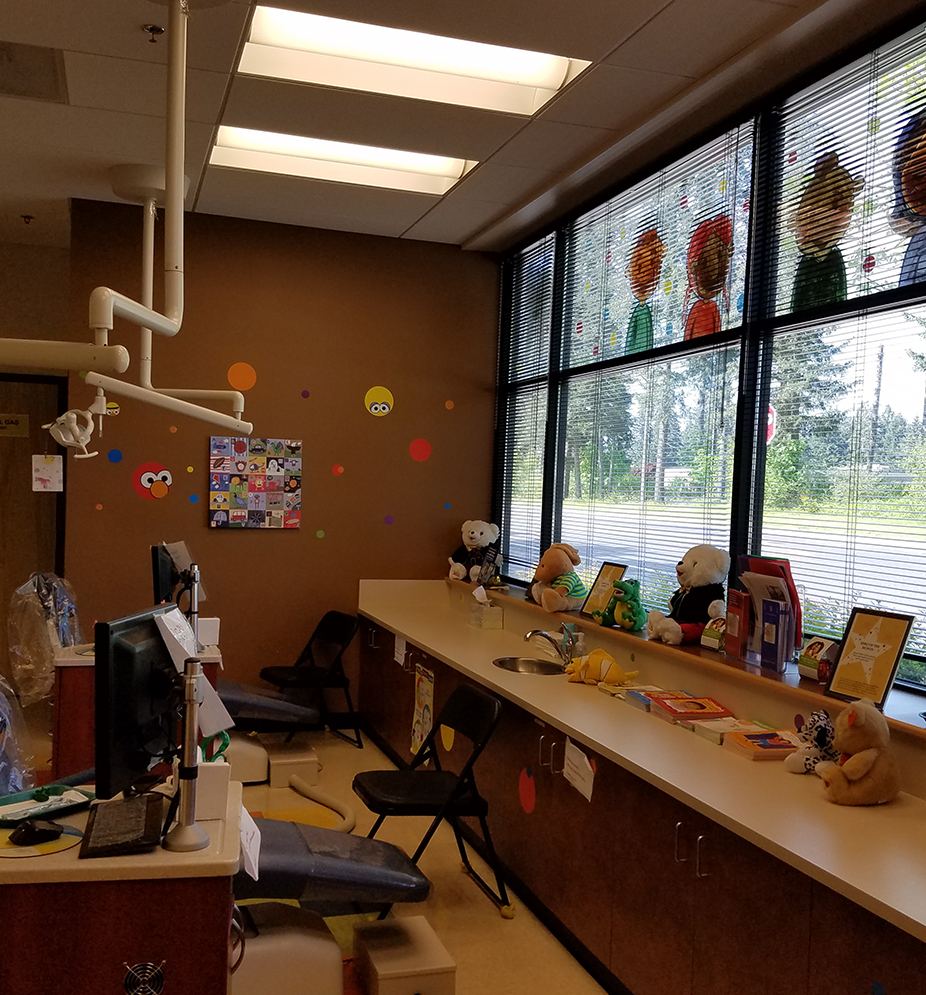Friendly & Welcoming Open Treatment Area for Kids