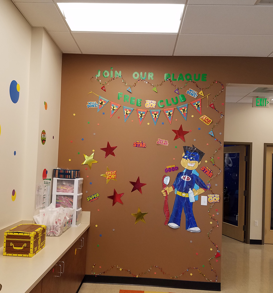 Superhero Cavity-Free Wall for Kids 